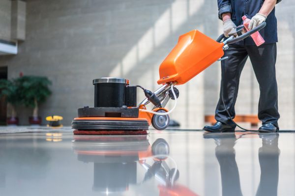 Commercial Floor Washing Service