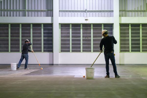 Industrial Floor Cleaning in Akron