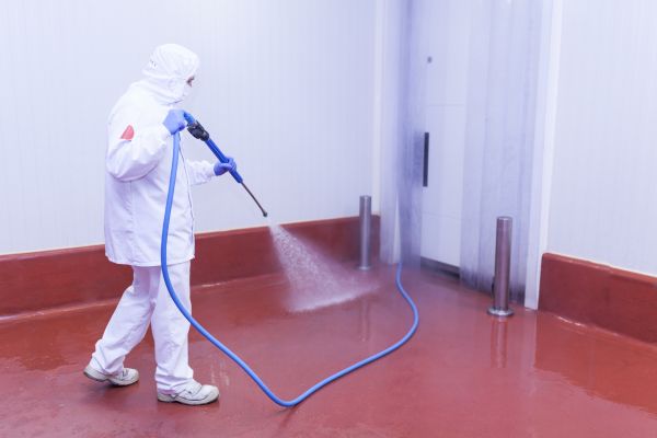 Warehouse Floor Cleaning in Akron